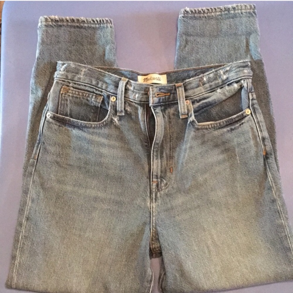 Madewell mom jean